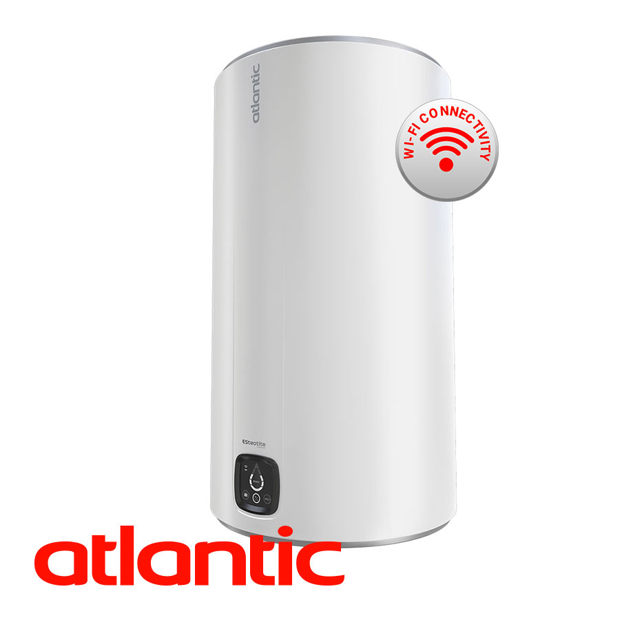 Електрически бойлер Atlantic Genius Steatite Wi-Fi, 100 литра