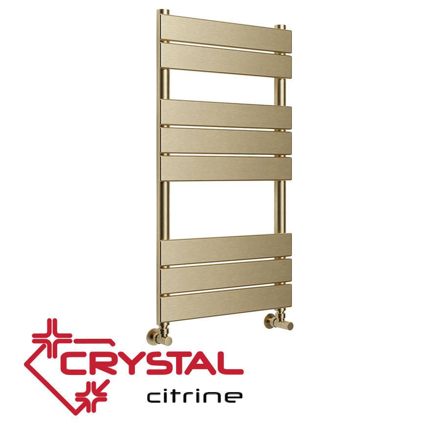 Водна лира за баня CITRINE STRAIGHT SB-Brass 299 W, 840×500 mm