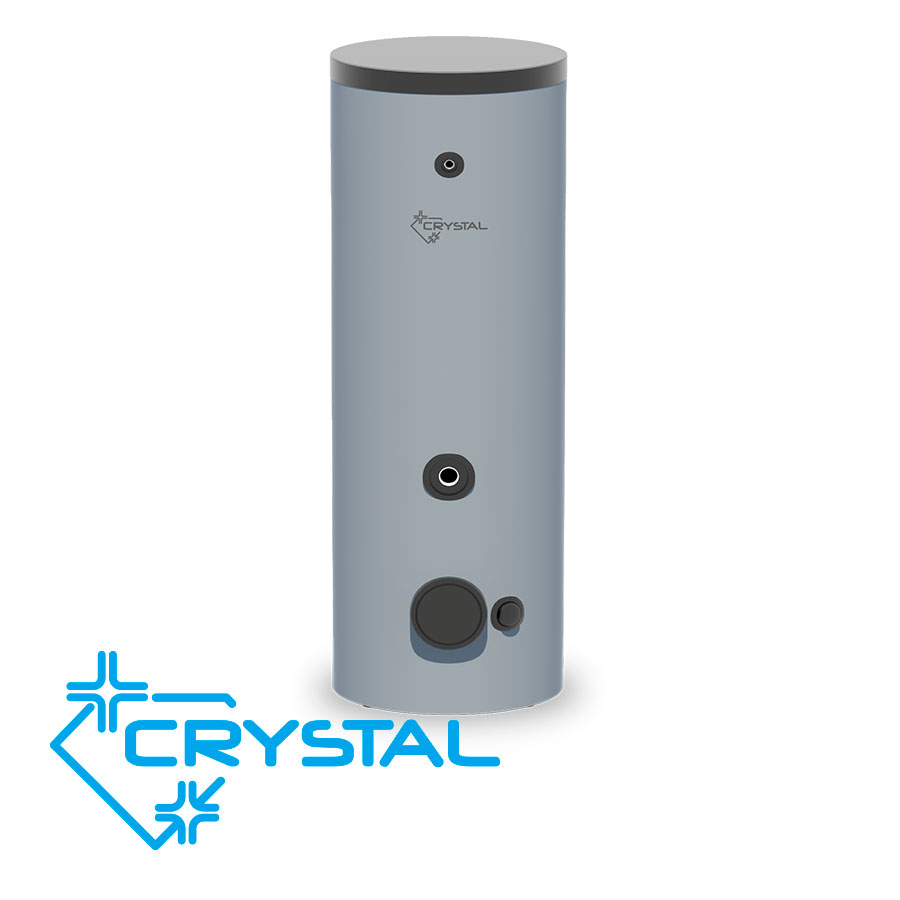 Комбиниран бойлер Crystal 500 L, с 2 увеличени топлообменника
