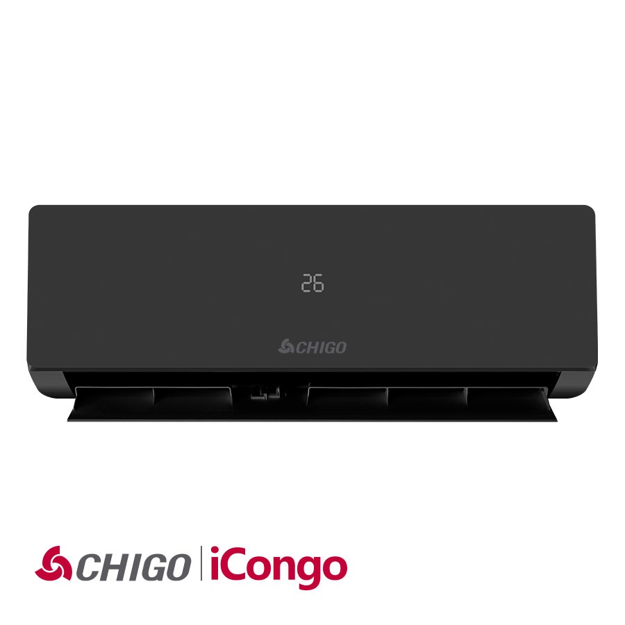 Инверторен климатик CHIGO GLORIA, 12 000 btu, WI-FI, A+++, черен