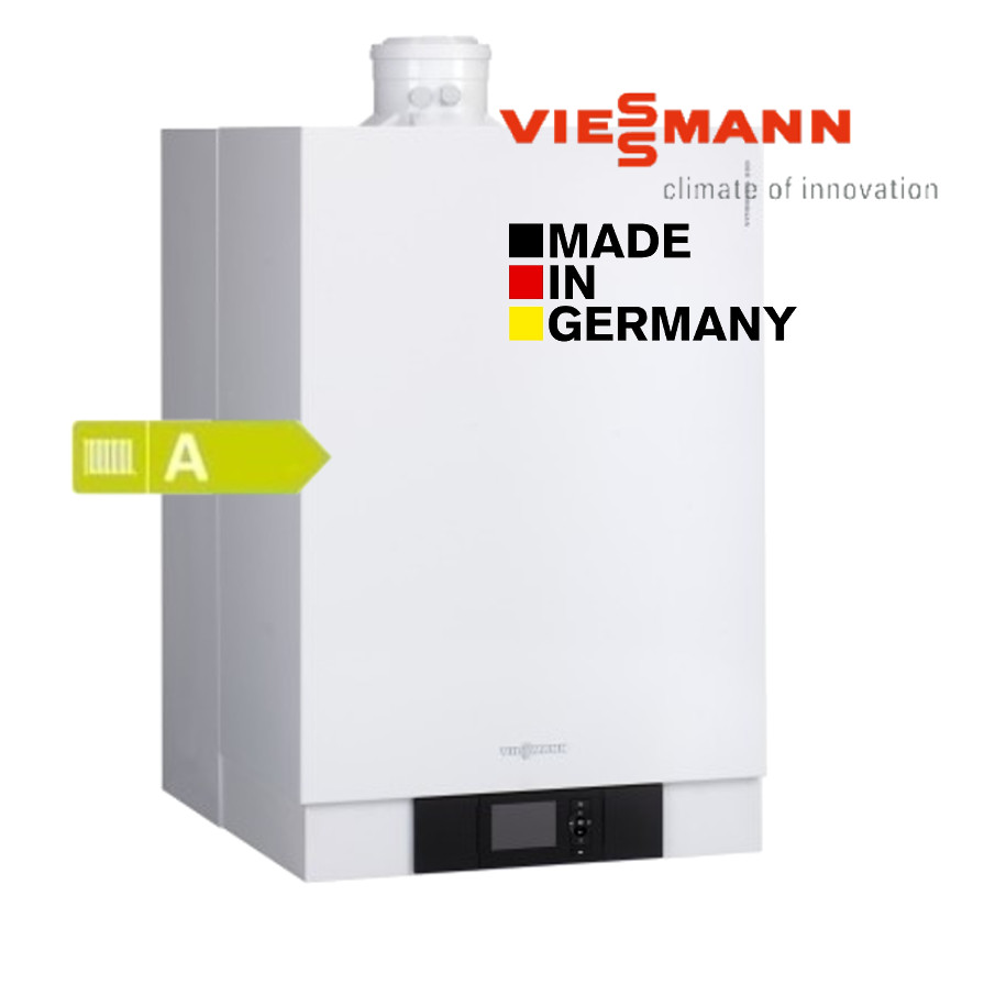 Viessmann, газов котел Vitodens 050-W B0KA-25-M, 25kW, общ к-н, двуконт., защита за обр. поток