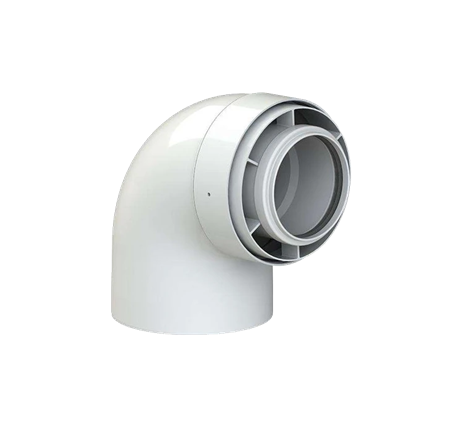 Viessmann, коляно коаксиално 87* 60/100 @А