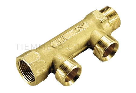 Tiemme, колектор 3/4″, 2л, 1/2″х16, M/F @A
