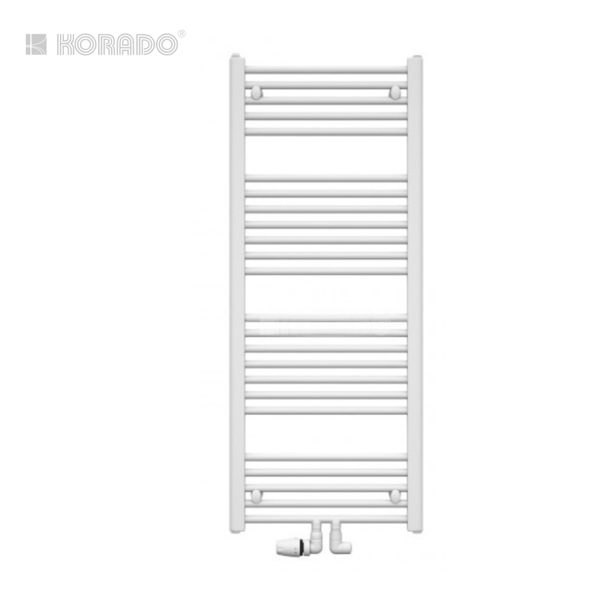 Korado, лира за баня, стоманена Koralux Linear Classic M 1820/750