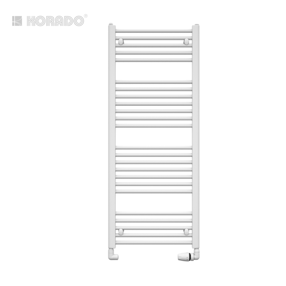 Korado, лира за баня, стоманена Koralux Linear Classic 900/450