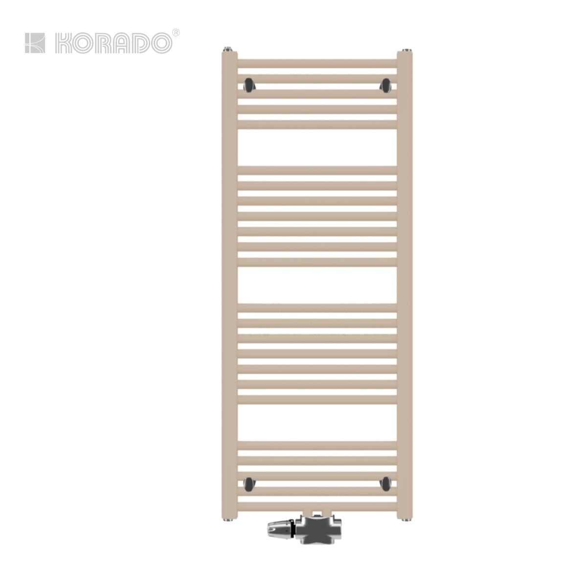 Korado, лира за баня, стоманена Koralux Linear Comfort-M 1220/450 (цветова карта)