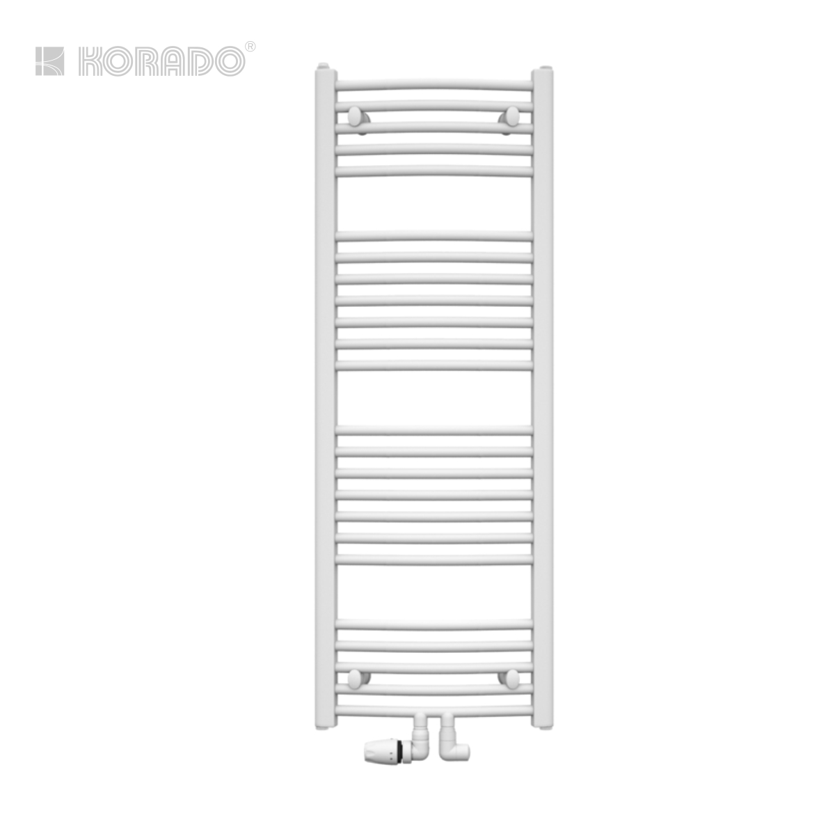 Korado, лира за баня, стоманена Koralux Rondo Classic-M 1500/600