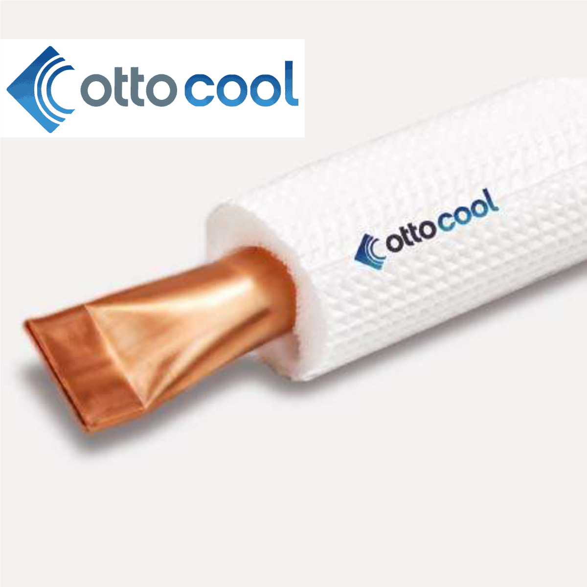 Ottocool, тръба медна 5/8″ – 15.88×1 mm на руло 50 м, с изолация 9мм @A