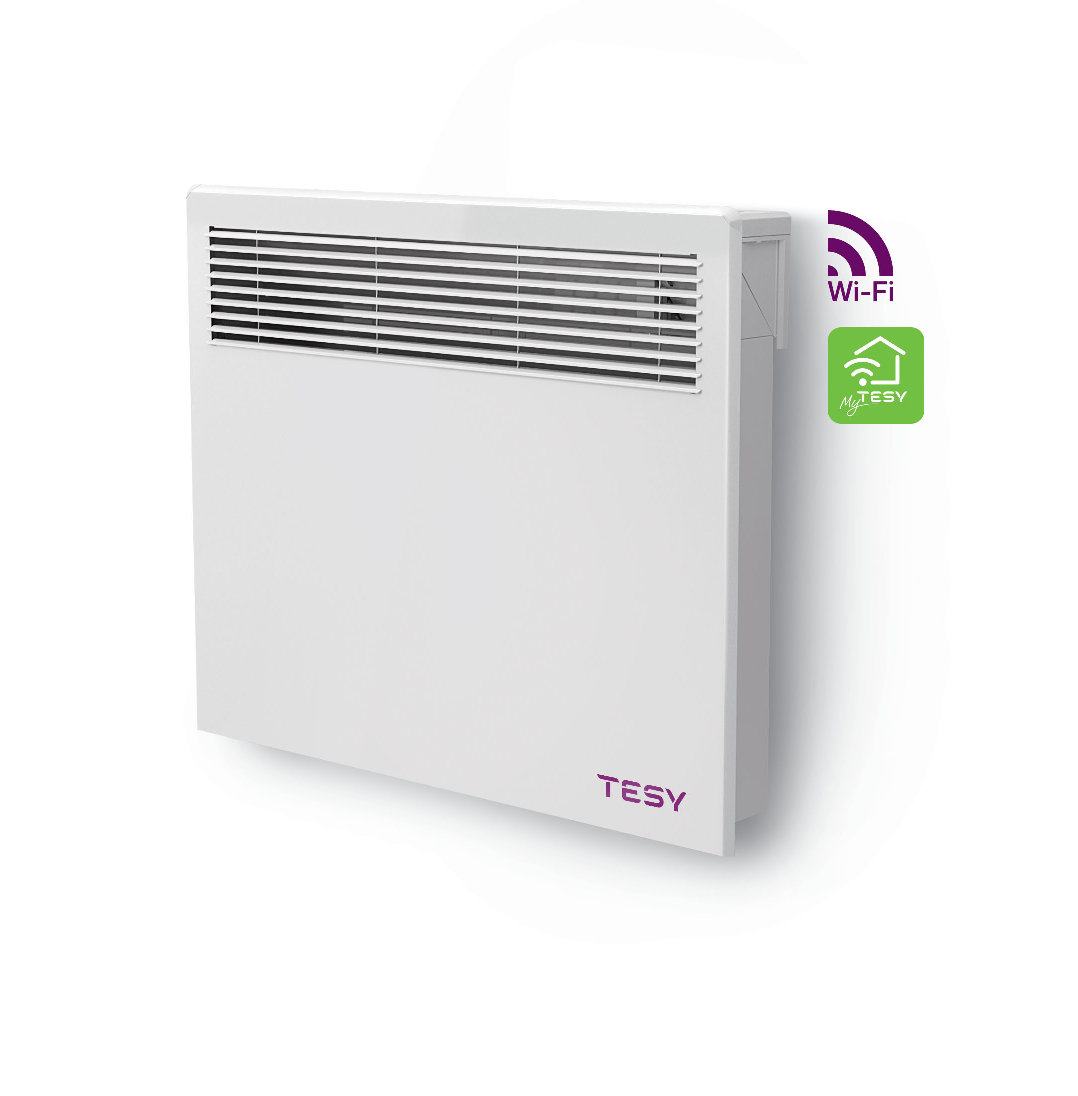 Tesy, ел. панелен конвектор  LivEco CN 051 CLOUD W 1000W, електронен термостат