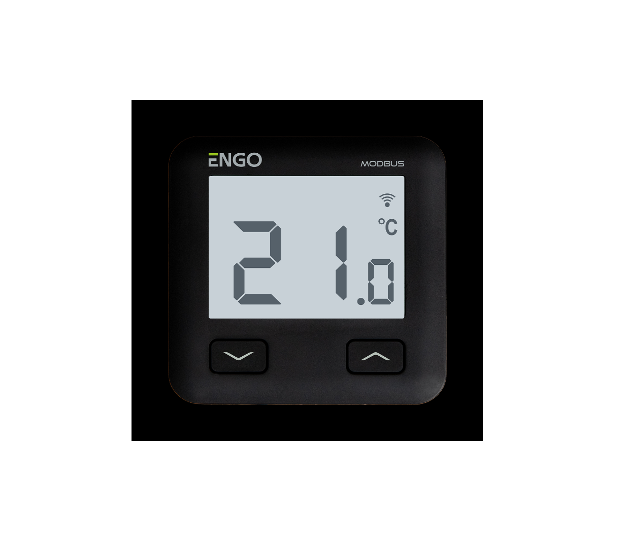 ENGO, Wi-Fi термостат с MODBUS 230W, черен