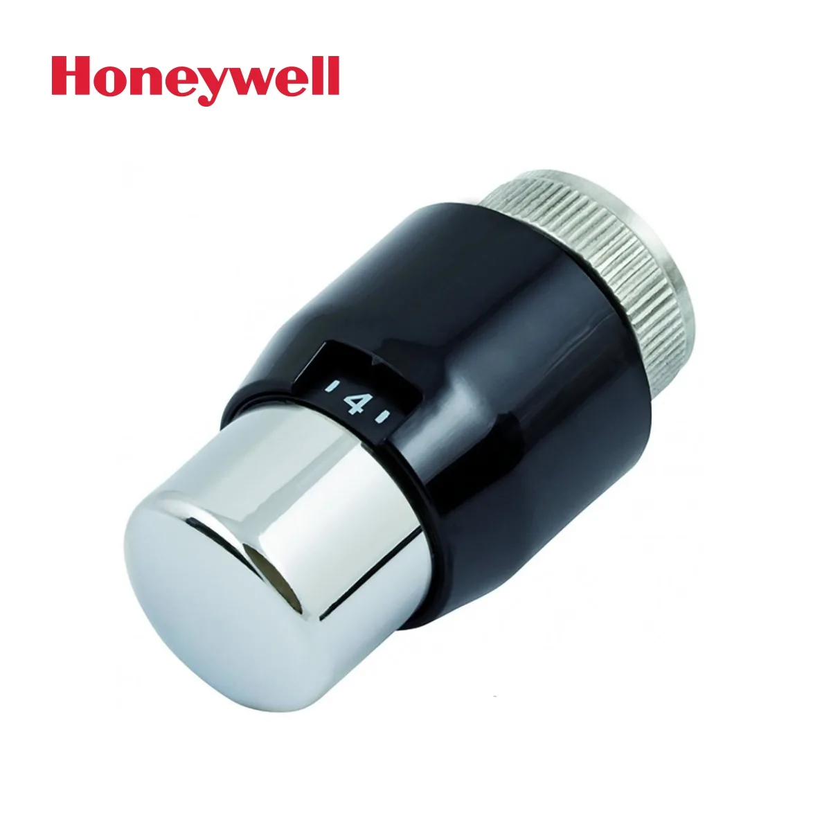 Honeywell, термостатна глава Thera 200 Design хром – черно