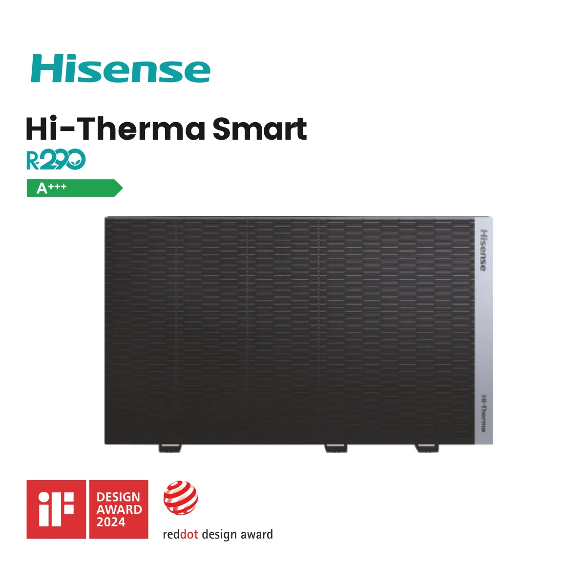 Hisense, термопомпа Hi-Therma Monobloc R290  (Smart M) AHZ-100HCPB1A