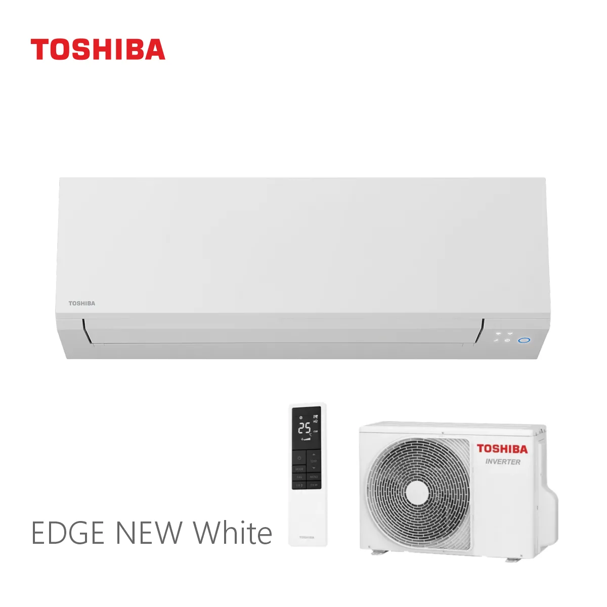 Toshiba, инверторен климатик Edge New White 16000 BTU (*)