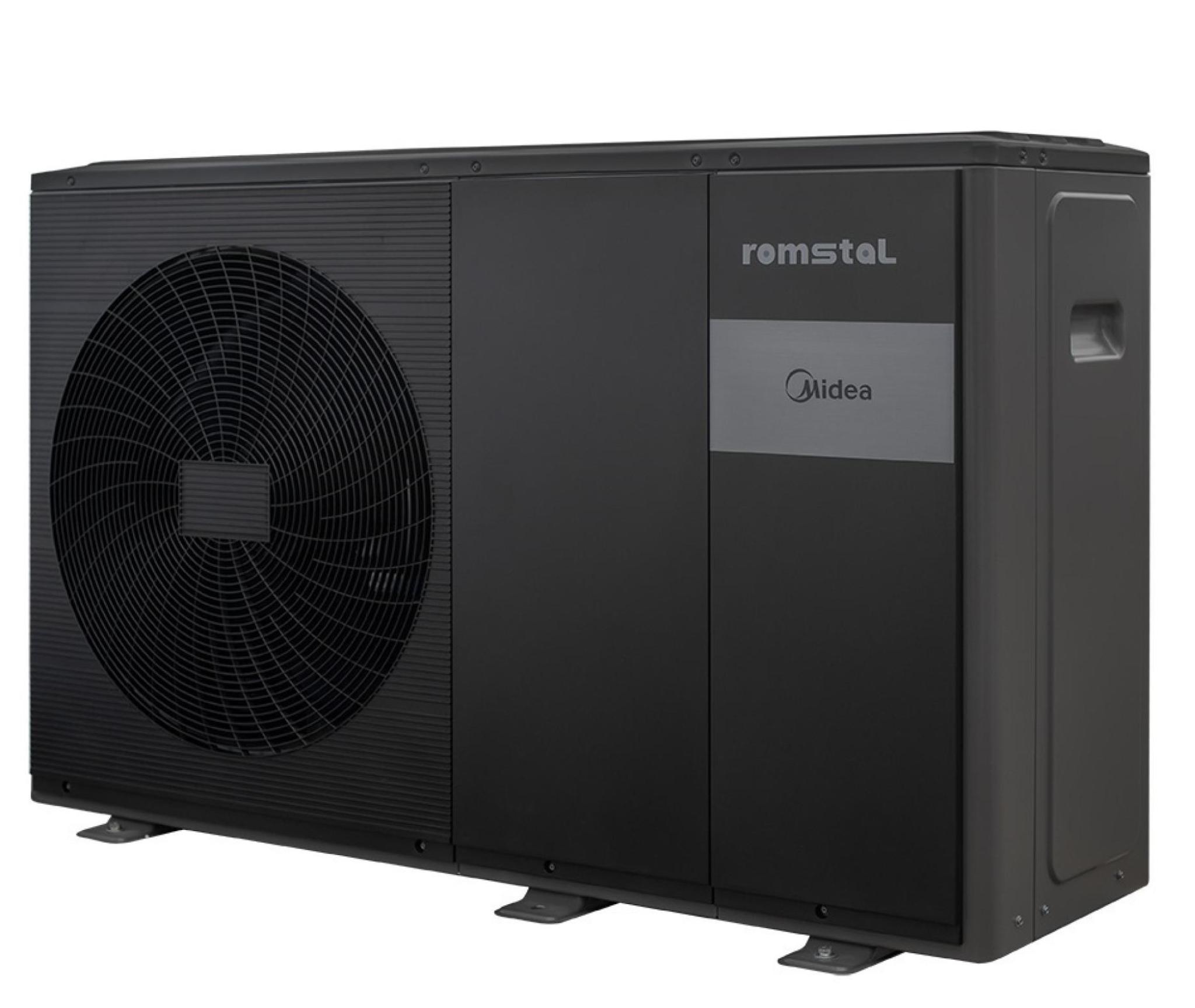 Термопомпа Midea M-Thermal Arctic, моноблок 12 kW, 400V, R32, нагревател 9 kW
