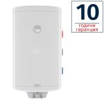 Електрически комбиниран бойлер TEDAN Combi Plus INOX 120 литра, вертикален, неръждаем, една серпентина, изводи отдясно, извод за термосонда, 3 kW