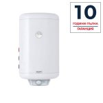 Електрически комбиниран бойлер TEDAN Combi Plus INOX 80 литра, вертикален, неръждаем, една серпентина, изводи отляво, извод за термосонда, 3 kW