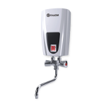 Проточен бойлер ЕЛДОМ с батерия със затварящи керамични механизми, 5,0kW