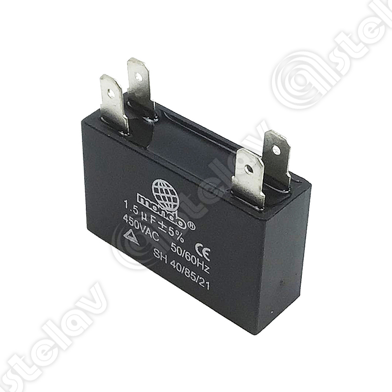 1-cubic-capacitor-15uf-washing-machine-mondo.jpg Кубичен кондензатот 1,5UF за пералня /00230250 - Image 1