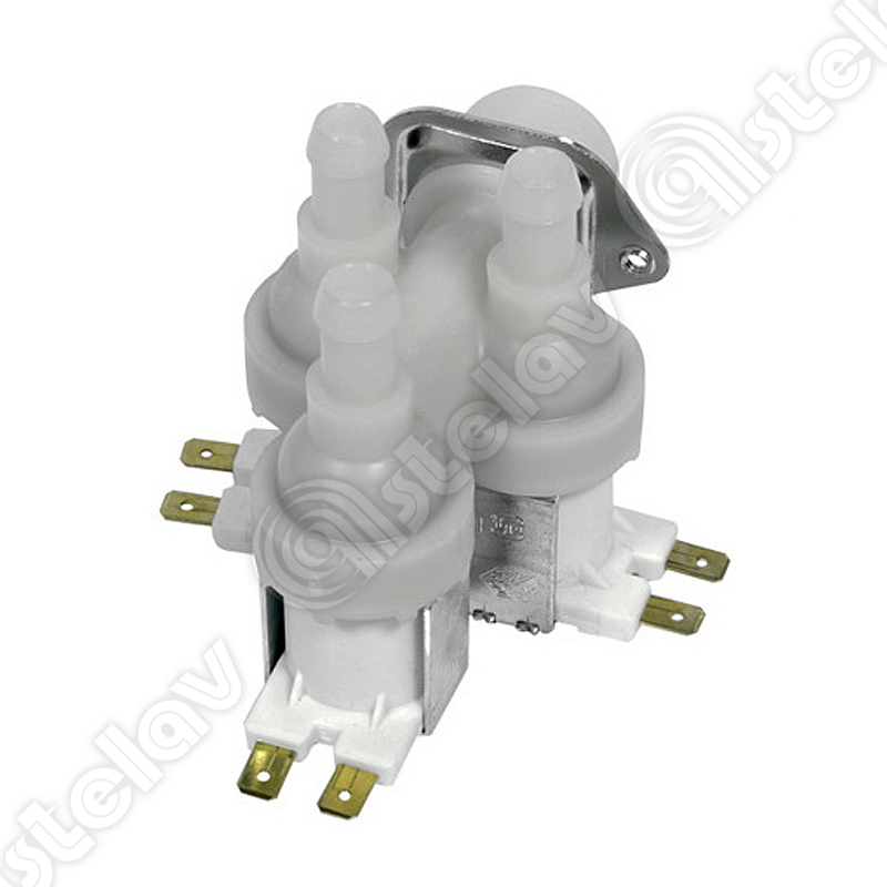1-solenoid-valve-3-way-90-12mm-washing-machine-universale.jpg Електромагнитвентил троен ф9,5мм 90° /155LG00 - Image 1