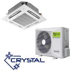 Инверторен климатик, компактен касетъчен тип, CRYSTAL CCB-D12HR4 / COU-D12HR4